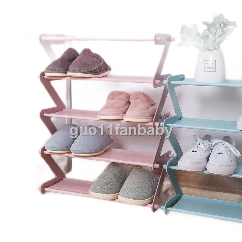 Shoe Rack Easy Multilayer Dustproof Ark Home Small Bedroom Dorm At The Gate Of Stainless Steel Organizer Artifact Shopee Indonesia