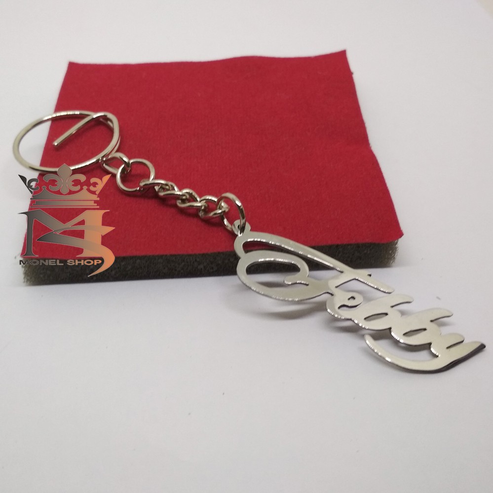 gantungan kunci ukir nama - nama custom