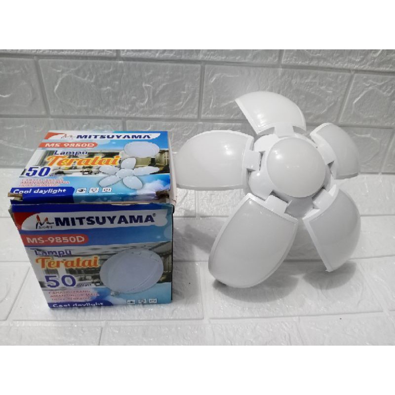 LAMPU BOHLAM DRAGONBALL MITSUYAMA MS-9830D / Lampu LED Football UFO Lamp / LAMPU TERATAI MS-9850D 50W LAMPU KAMAR LAMPU RUANG TAMU LAMPU GANTUNG LAMPU BOHLAM