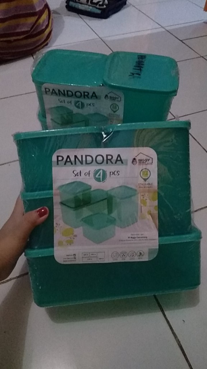 Toples Set Pandora Biggy 4pcs