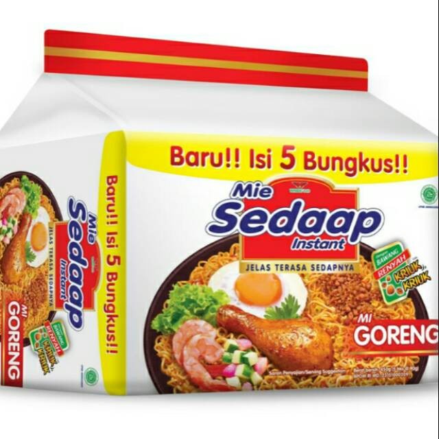 

Sedaap Mie Goreng Pak 5X90Gr