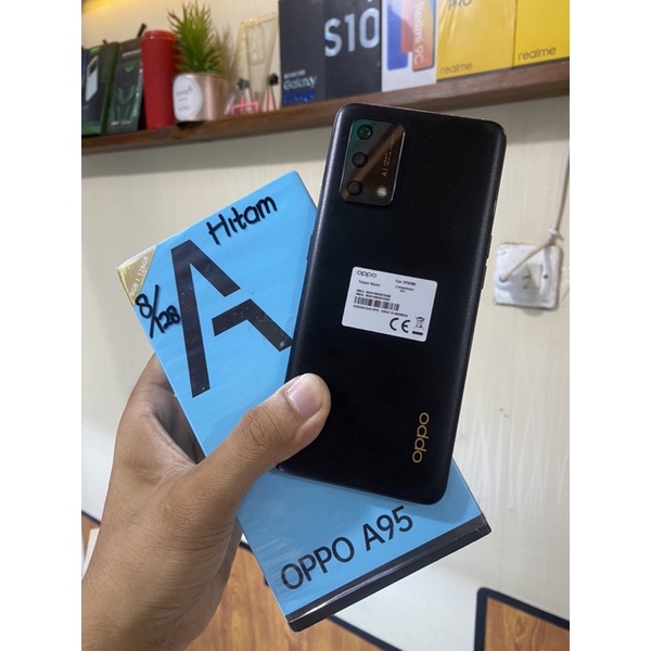Oppo a95 8/128gb lengkap murah (Second)