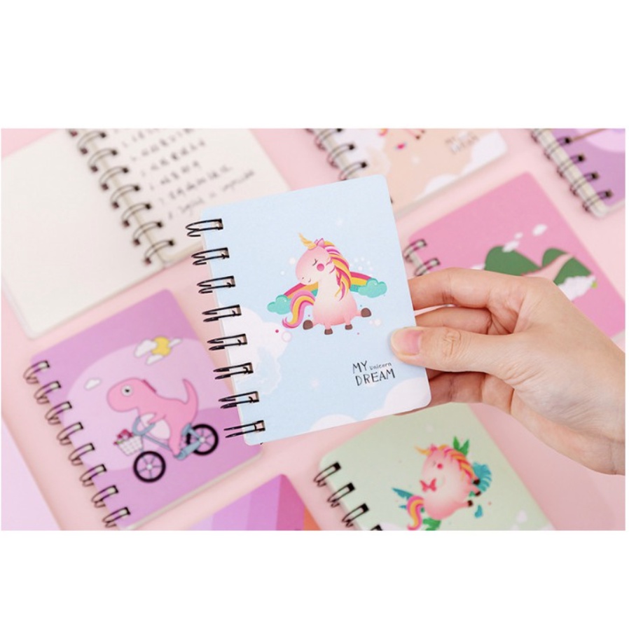 【GOGOMART】Buku Catatan / Memo Kecil / Notebook Mini Motif Lucu - NB01