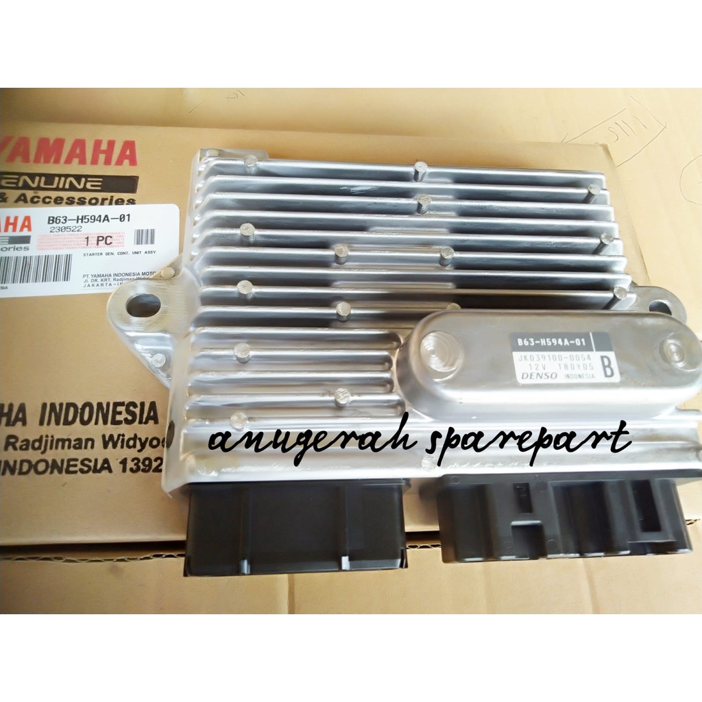 Ecu Ecm Scu Yamaha Aerox 155 Type Lama 2017 ORI ASLI YAMAHA YGP B63-H594A