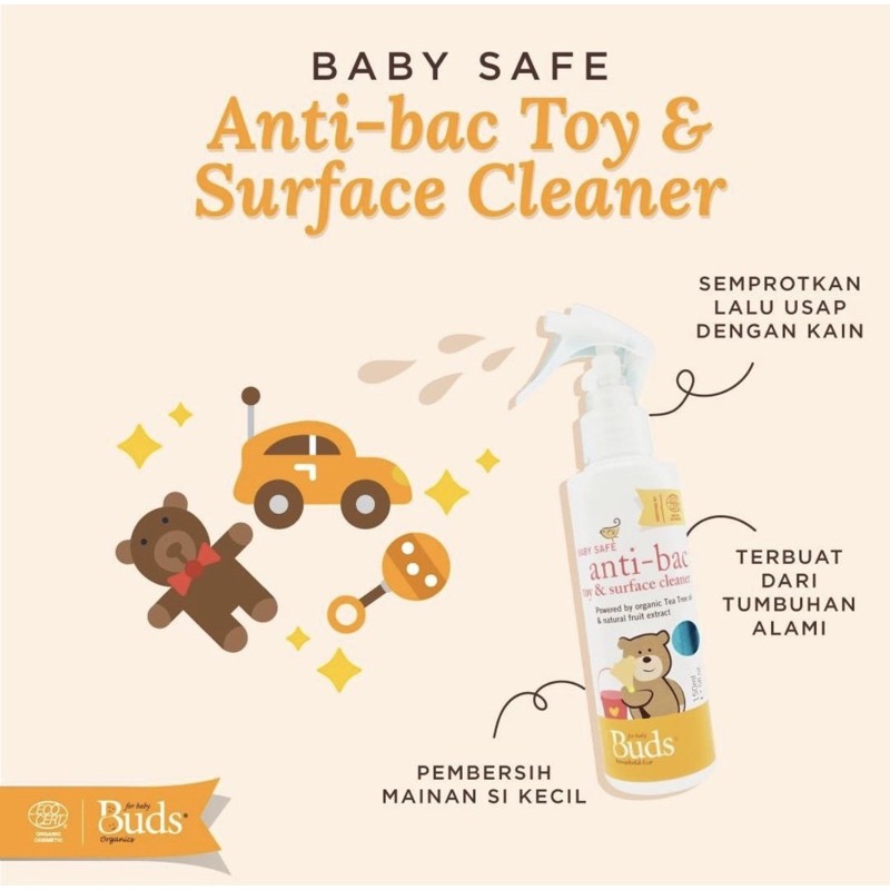 Buds Organics Anti Bacterial Toy Cleanser