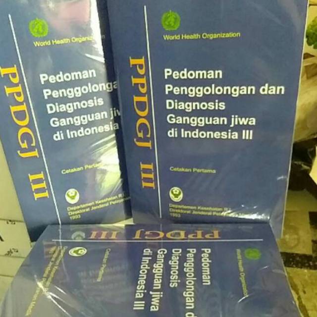 

1/1 PPDGJ III WHO soft cover laminating kuat