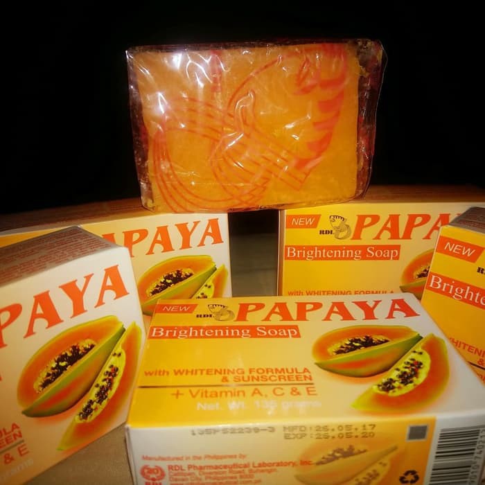 SABUN PAPAYA NEW RDL ORI BPOM 135GR