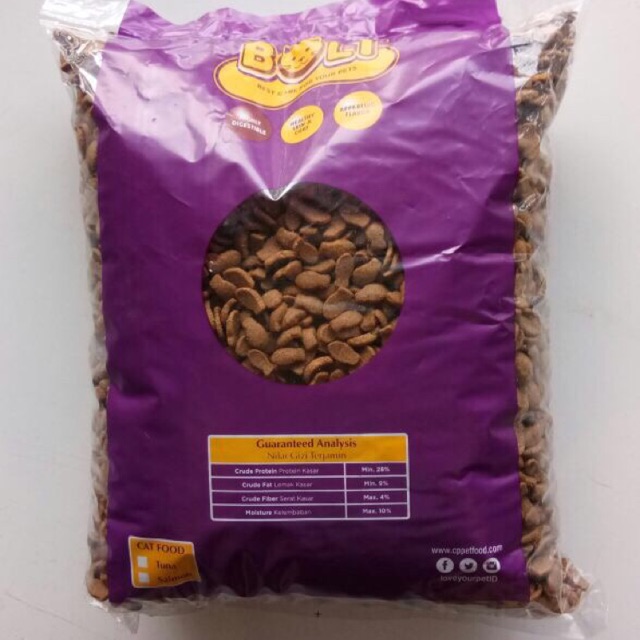 Makanan Kucing Bolt 1kg Shopee Indonesia