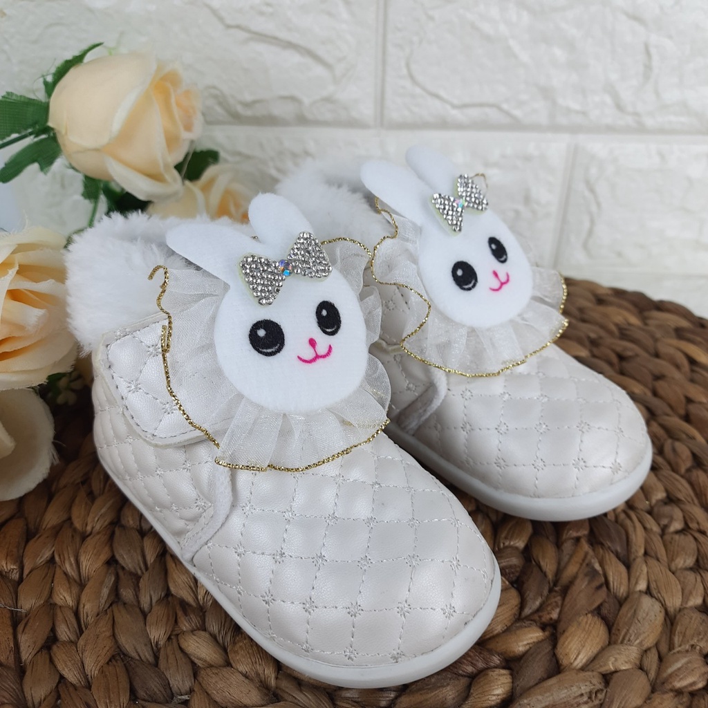 mandirishoesstore-SEPATU PESTA BONEKA ANAK BUNYI CIT CIT 1 2 3 TAHUN FAY24