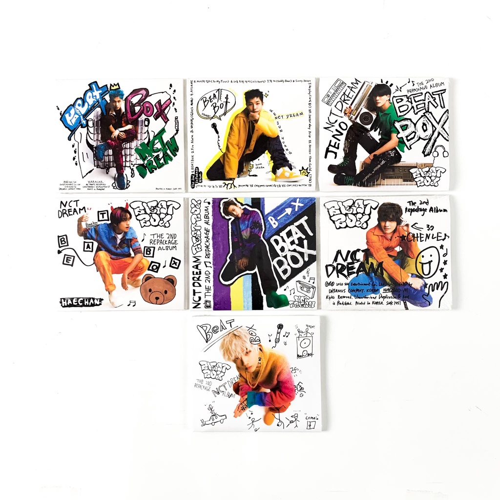 NCT DREAM The 2.nd Repackage Album - BEATBOX (Digipack Ver.) + Poster