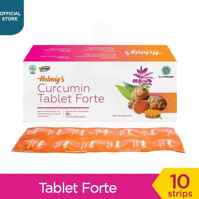 Sale Helmig'S Curcumin Tablet 25Mg @100 Tab Terbaru