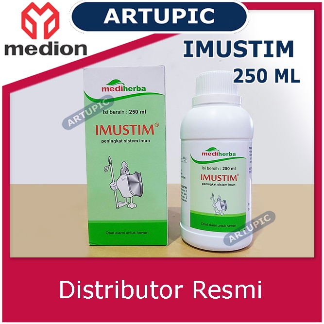 Imustim 250 ml Herbal Suplemen Peningkat Sistem Imun Hewan Ternak Ayam Unggas Medion