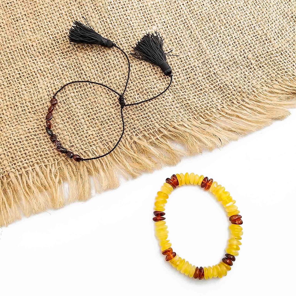 CCE69 Gelang Baltic Amber Dewasa By CARLIS BABY