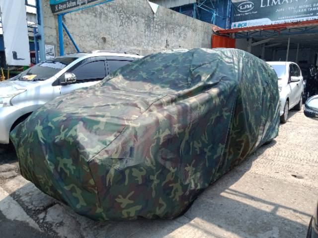 Selimut mobil/body cover mobil (tentara)