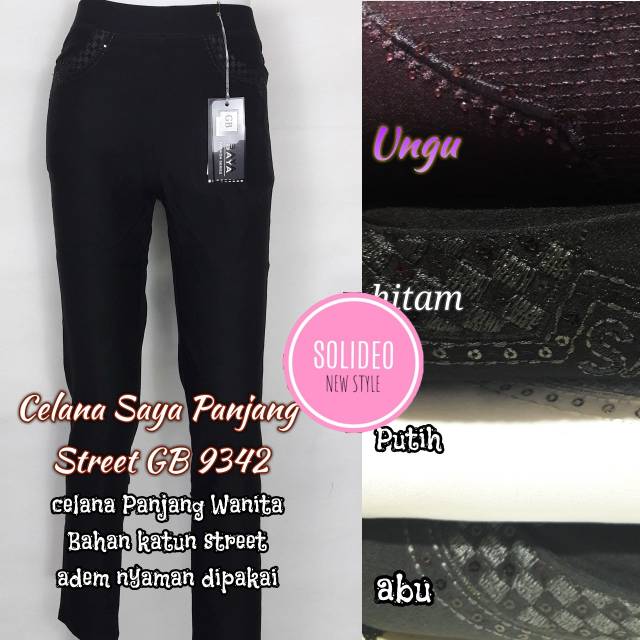  Celana  Wanita  Katun  Street  Shopee Indonesia