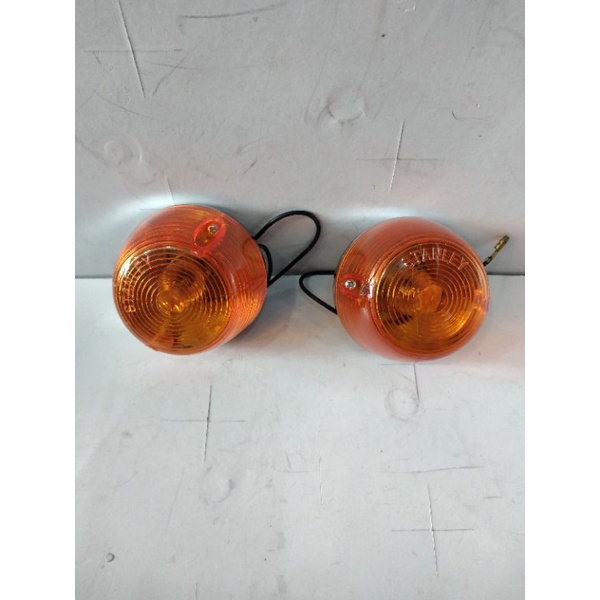 Lampu Sen Riting Sepeda Motor Standart C70 Depan Variasi Besi Tebal Harga Perbiji Osk