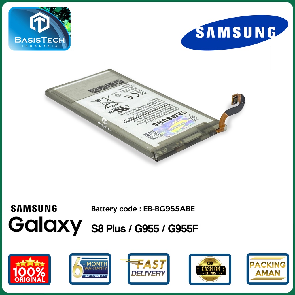 BATERAI SAMSUNG S8 PLUS - G955 - G955F - EB-BG955ABE - ORI