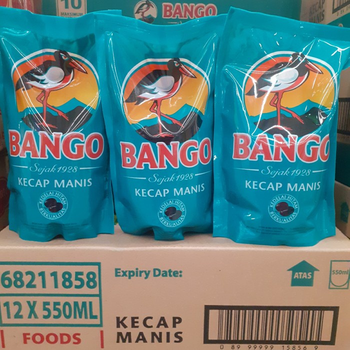 

Fe01Ggg Kecap Bango 550 Ml Refill F30E1F11