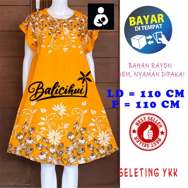 BALICIHUI DASTER PAYUNG BUSUI Bali BELI 2 FREE 1 Daster Busui Bali Jumbo Dress Payung