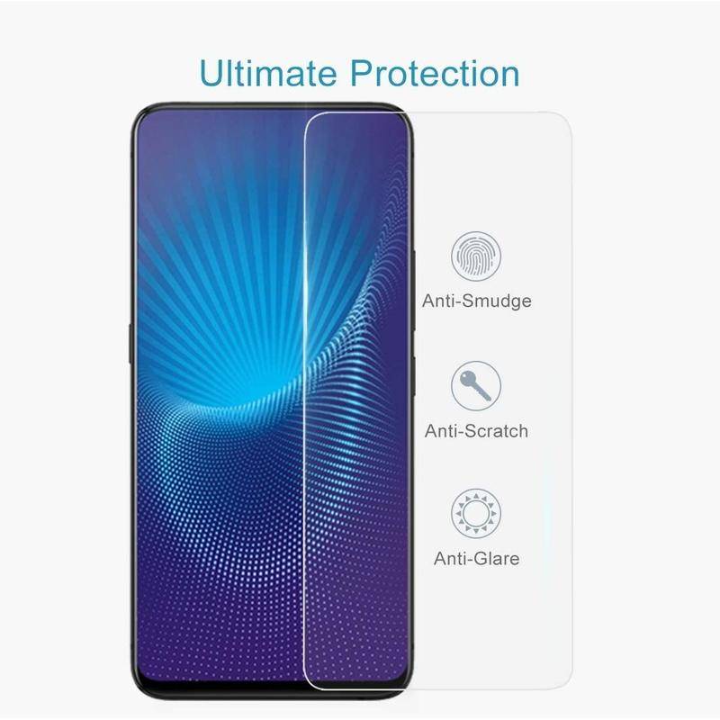 1pc Pelindung Layar Tempered glass Anti Ledakan Untuk vivo X50 Y1s Y91