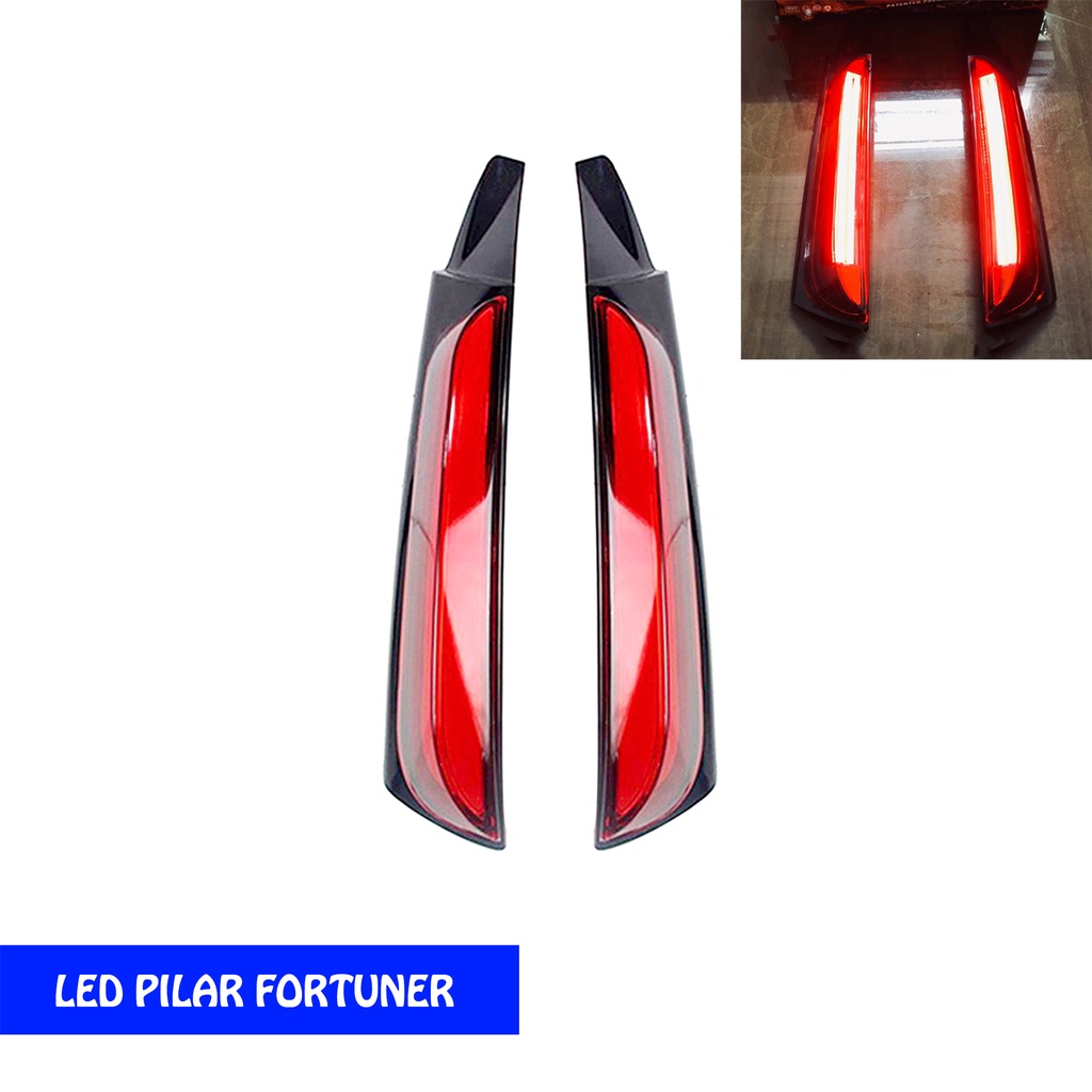 STOPLAMP REFLECTOR/LAMPU LED PILLAR REFLEKTOR FORTUNER 2016 VRZ