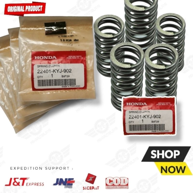PER KOPLING HONDA CBR 250 ORIGINAL AHM 1 SET (5 PCS)
