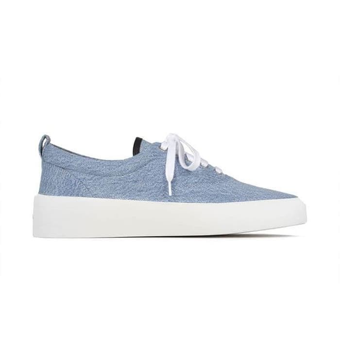 Sepatu FEAR OF GOD 101 Lace Up Vintage Denim Sneaker #No 40 Origin Italy