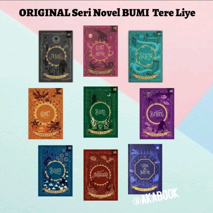 

FLASH SALE!!! SERI NOVEL BUMI TERE LIYE (SIPUTIH, LUMPU, NEBULA, SELENA, BINTANG) TERMURAH