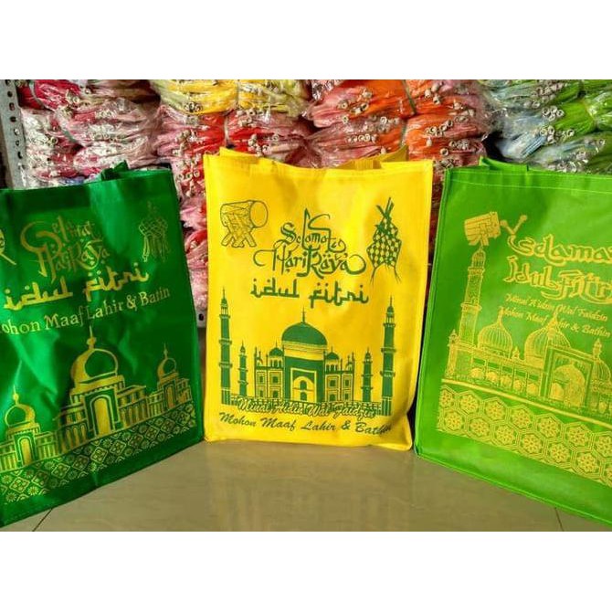

Buruan Beli.. Tas Lebaran Idul Fitri Goodie Bag Tas Kain Ramadhan Idul Fitri Hadiah
