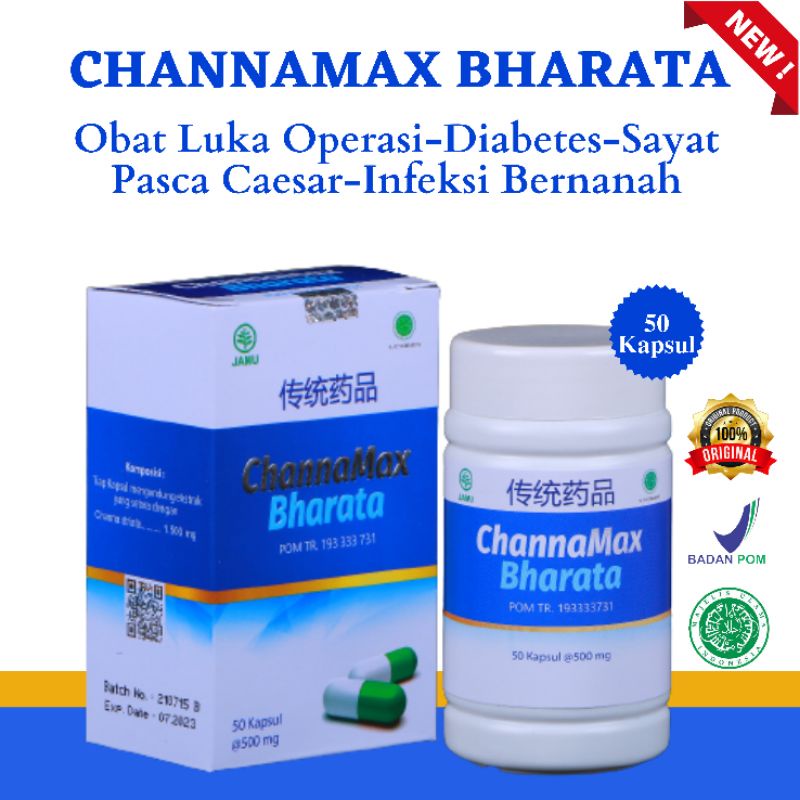 Obat Luka Dalam Maupun Luka Luar | CHANNAMAX BHARATA 100% Produk Original Obat Luka Setelah Melahirk