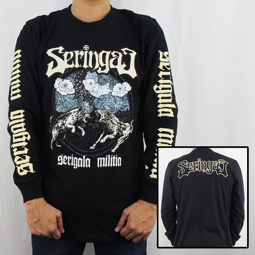 LONGSLEEVE MUSIK SERINGAI 03 - BAJU MUSIK SERINGAI LENGAN PANJANG - BAJU LENGAN PANJANG SERINGAI - KAOS MUSIK SERINGAI - KAOS LENGAN PANJANG PRIA - KAOS PRIA - SLIPKNOT - ACDC - AVENGED SEVEN FOLD - BRING ME THE HORIZON - BLACK SABATH - BURGERKILL