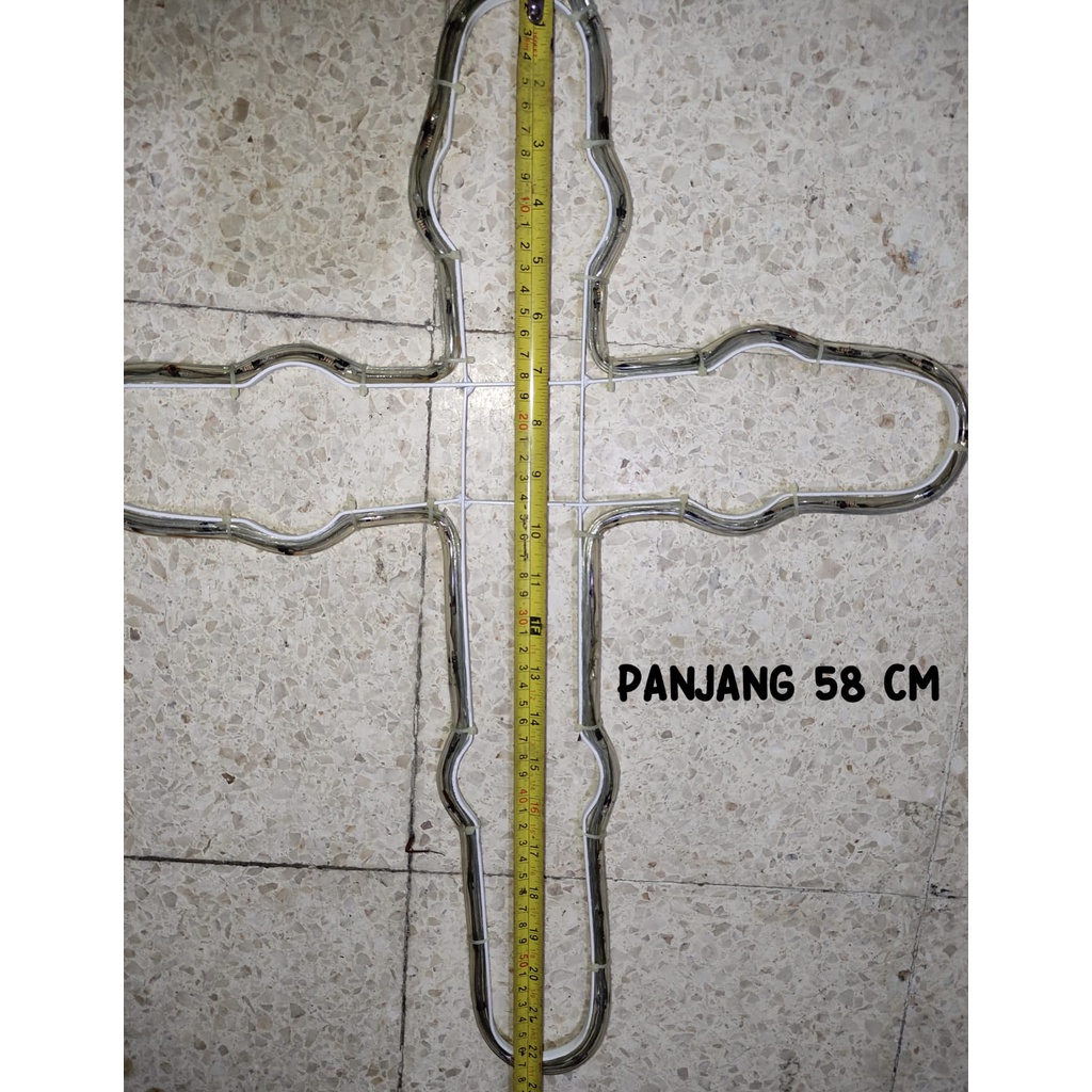 Lampu Selang Bintang Selang Salib / Lampu Dekorasi LED TUMBLR
