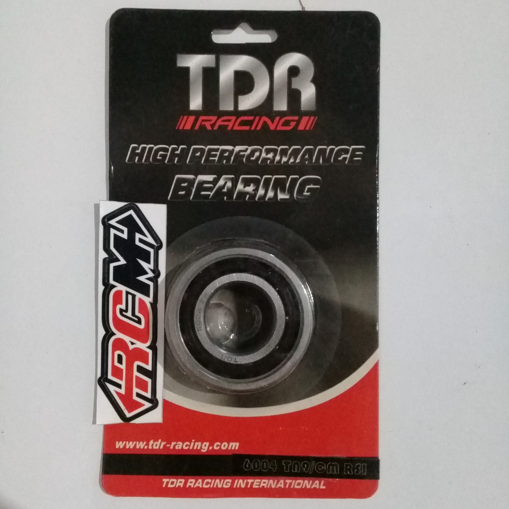 6004 TDR LAKER LAHER BEARING RASIO RATIO 6004 TN9 / CM RS1 TEFLON TEPLON ORI ORIGINAL TDR ASLI