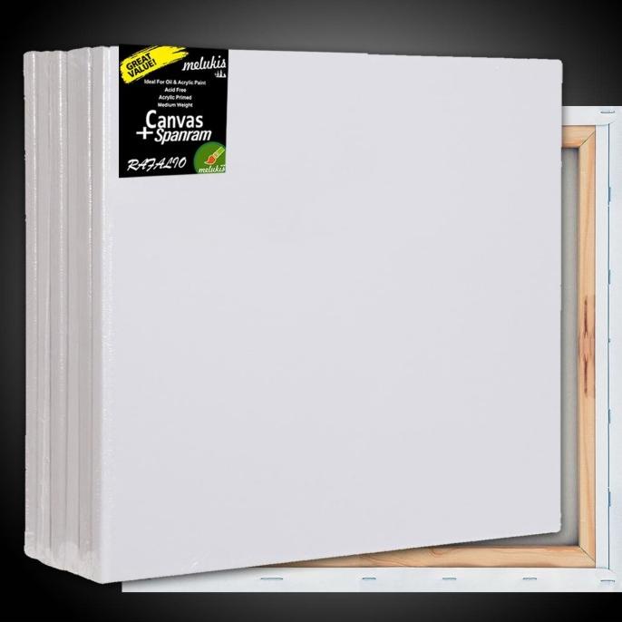 

Kanvas Lukis + Spanram 70x70 Canvas Lukis 70 x 70 cm Premium