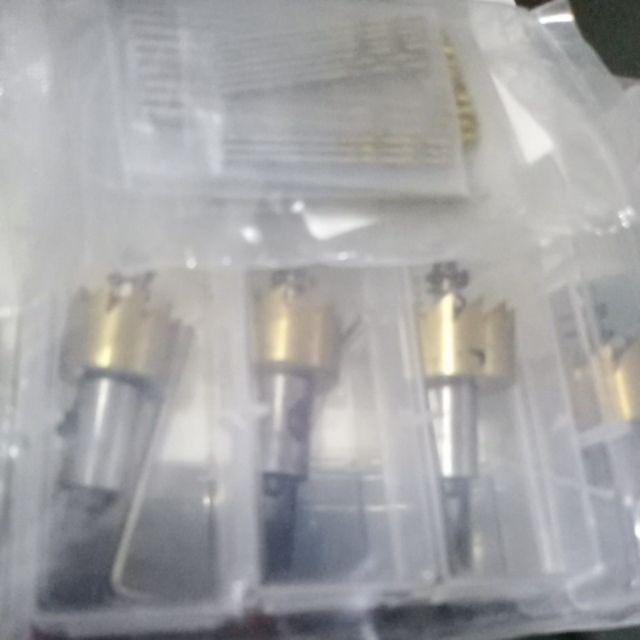 Mata Bor Power Drill Bits Titanium Coated 50 Pcs