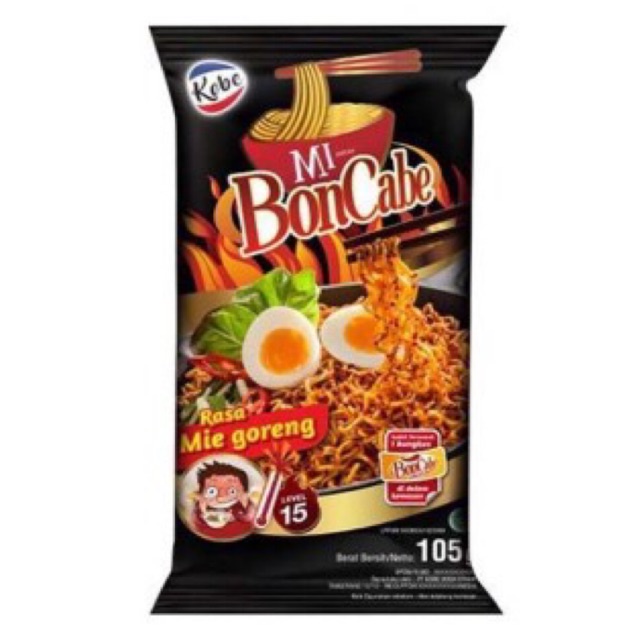 

SEMBAKO - Mi Boncabe Kobe Rasa Mie Goreng/ Mie Bon Cabe 105gram