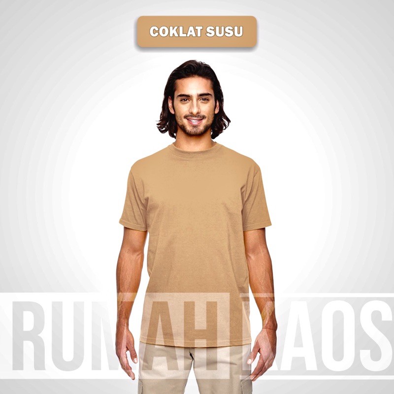 KAOS POLOS  COTTON COMBED 30S COKSU