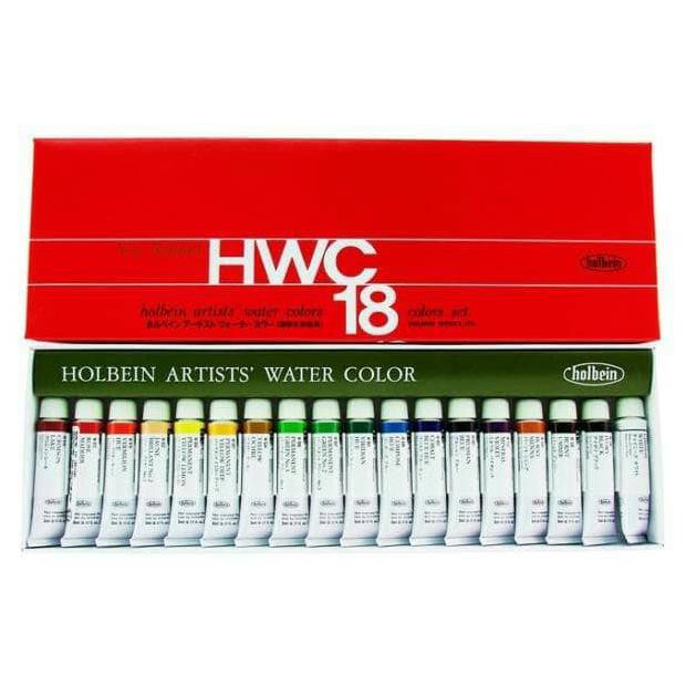 

New! Holbein Water Color Set 18 - Cat Air Murah