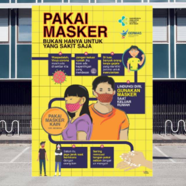 Featured image of post Poster Kawasan Wajib Masker Ada yang butuh stiker seperti ini