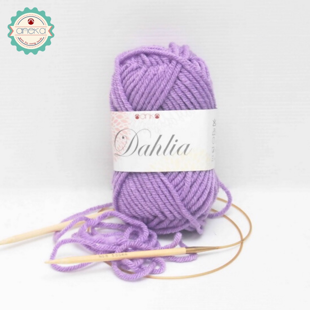 Benang Rajut Karpet Dahlia / Carpet Yarn - 5265 ( Lilac )