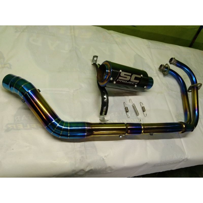 knalpot racing ninja 250 fi