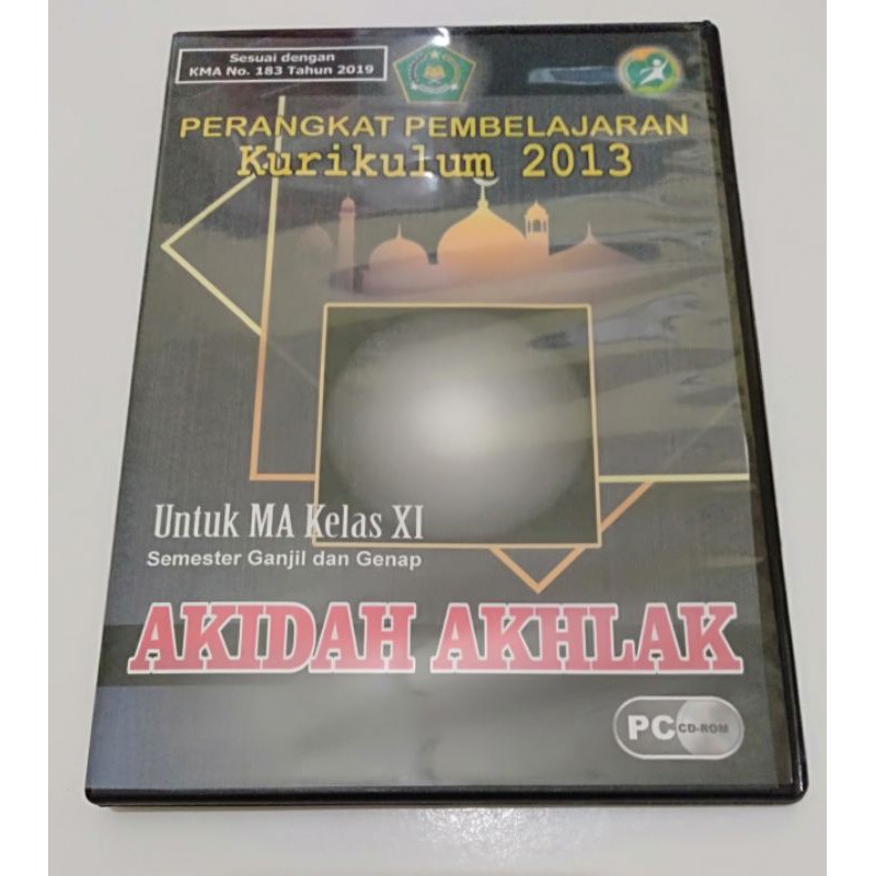 Jual CD RPP Akidah Akhlak MA Kelas 11 Sesuai KMA 183 2019 RPP 1 LEMBAR