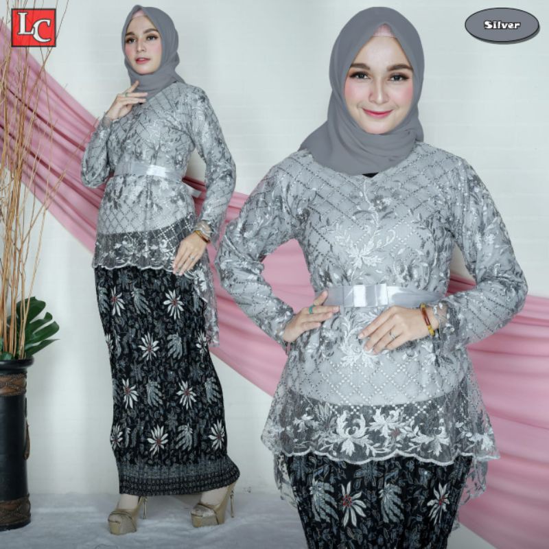 KEBAYA MODERN &lt; STELAN TUNIK ICA KOTAK//BAJU SERAGAMAN//FASHION WANITA//BY LEFI CHOTO