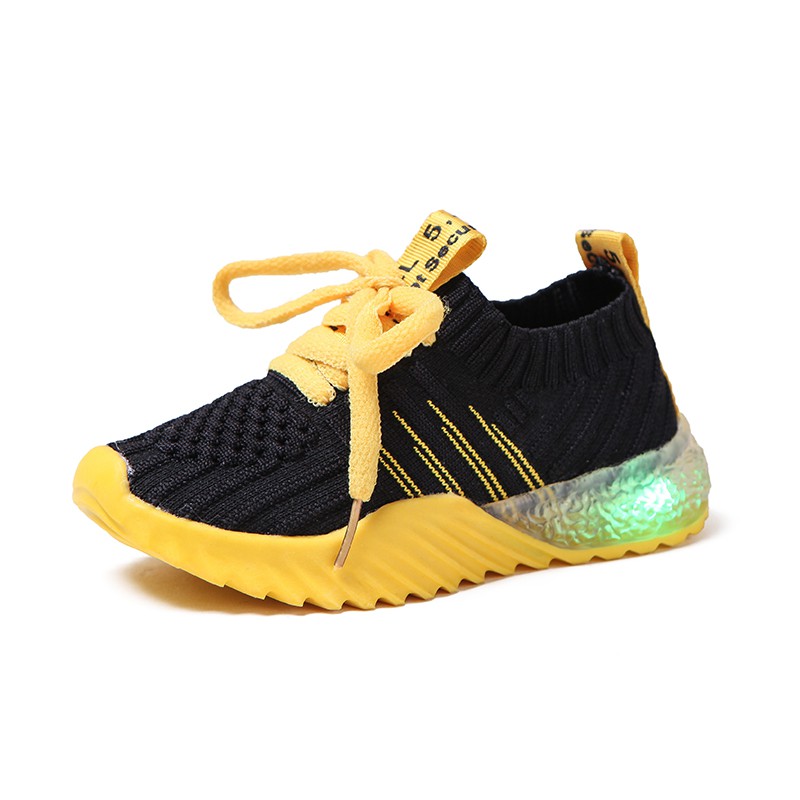 babyfit SUPER PROMO ORIGINALLE sepatu lampu LED anak sekolah import gs-1020rp