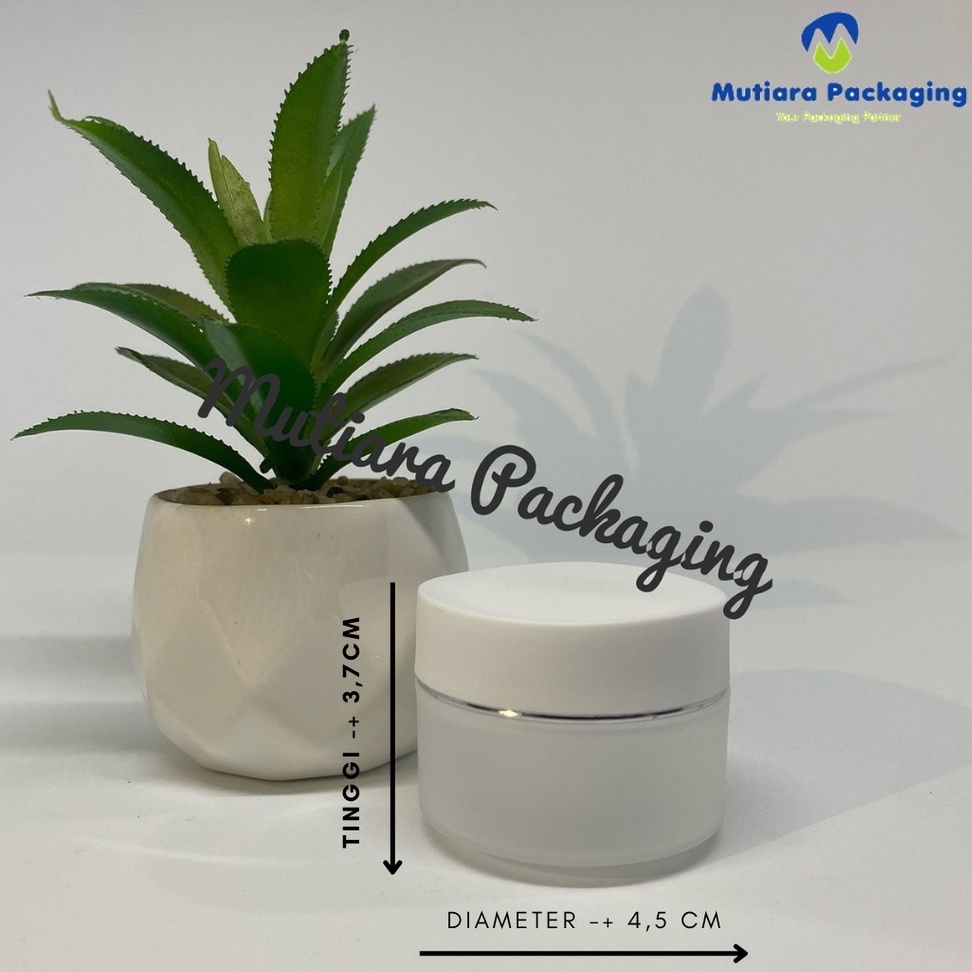 TERLARIS  POT CREAM BUNGA 15GR / POT CREAM SKINCARE/ JAR KOSMETIK