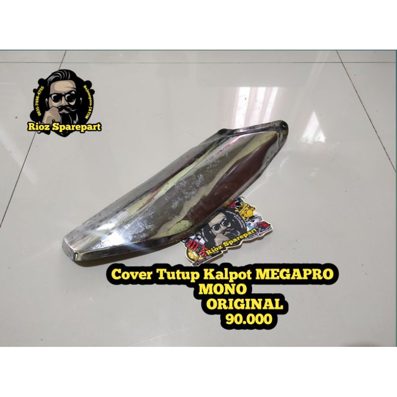cover tutup knalpot megapro mono ORIGINAL