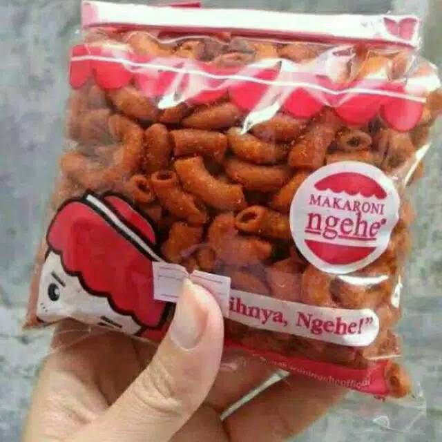 Makaroni Ngehe Kering Berbagai Rasa Pedas Level 1-5