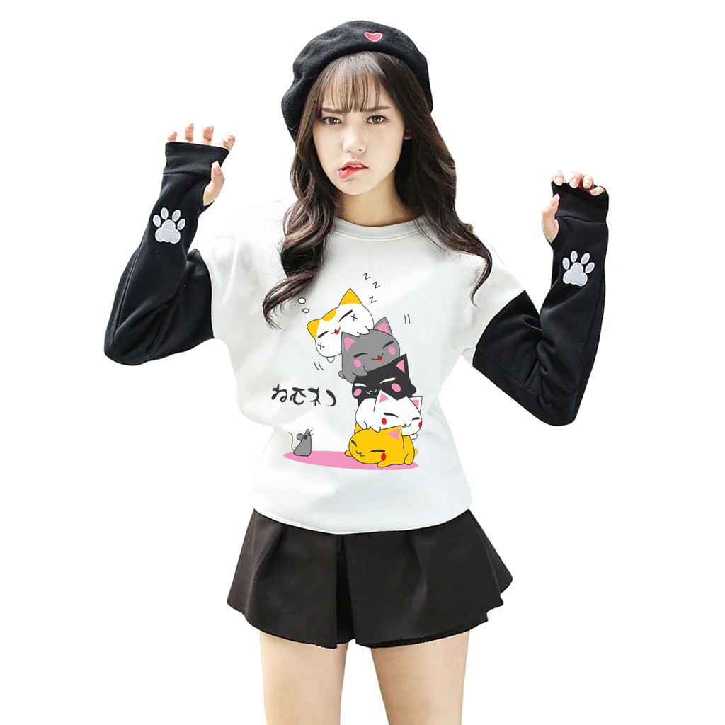  Sweater  Murah  Wanita Roundhand Sweater  Roundhand CAT 4 