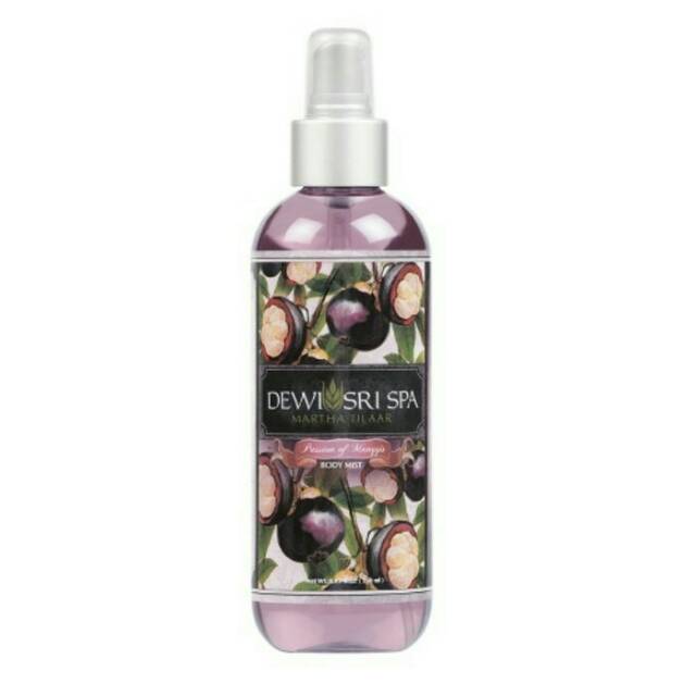 DEWI SRI SPA BODY MIST 250 mL Mangga/Peach Delima/Javanesse Roses/Melon/Manggis/Malika Promo murah