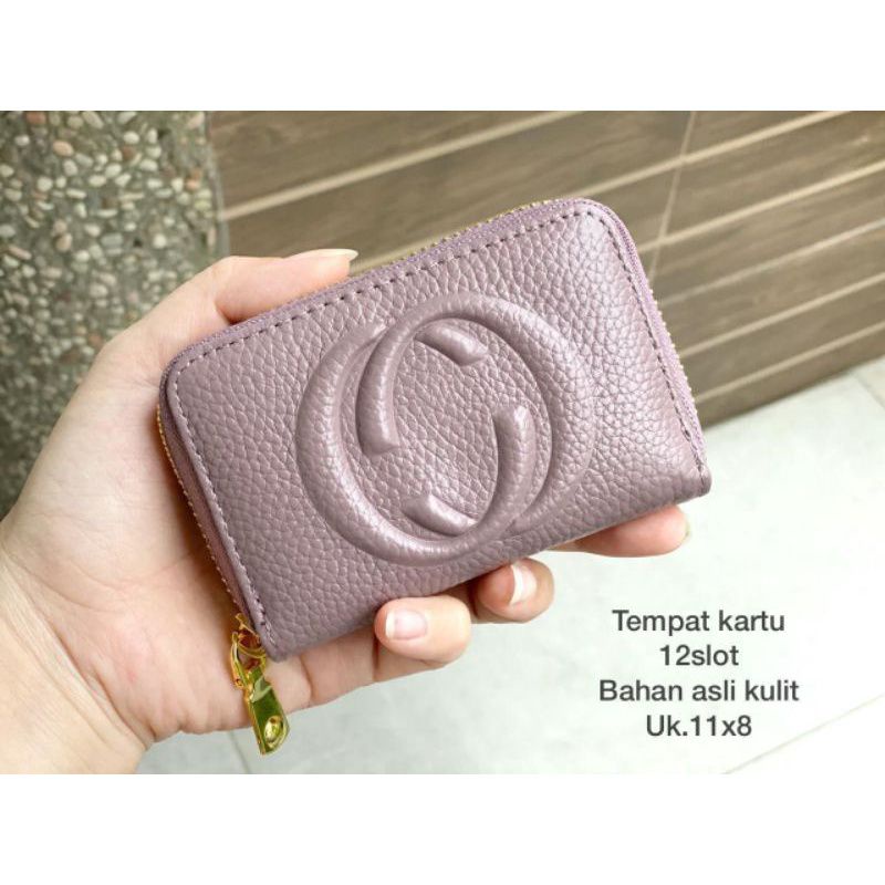 Tempat Kartu Kulit Gucci